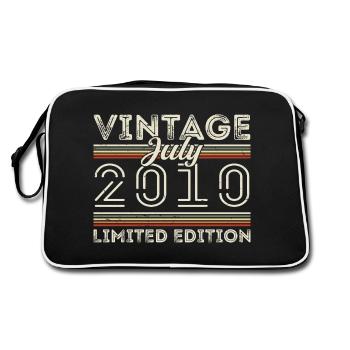 Juillet 2010 Juillet Cadeau d’anniversaire Juillet 2010 - Sac Retro - noir/blanc - Dos