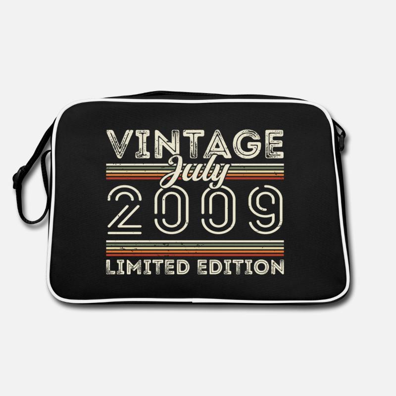 Juli 2009 Juli Geburtstagsgeschenk Juli 2009 Retro Tasche