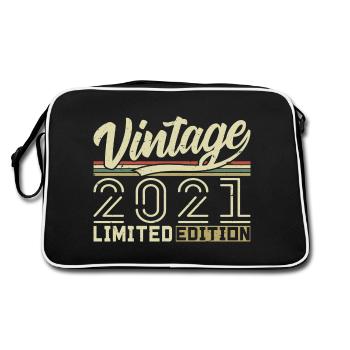 Légende depuis 2021 Né en 2021 Anniversaire 3 ans - Sac Retro - noir/blanc - Dos