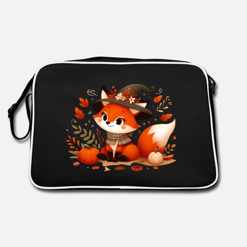 Fuchs Herbst 12 Retro Tasche