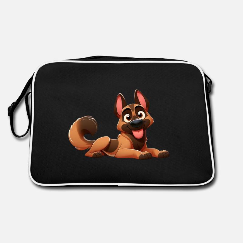 Malinois 7 Retro Tasche