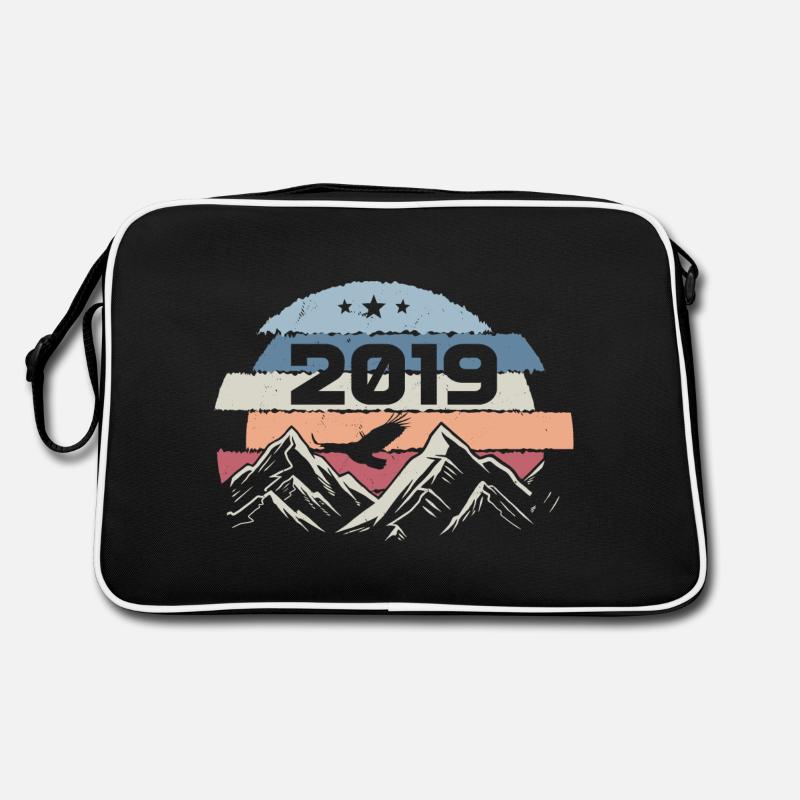Original 2019 Millésime 2019 Anniversaire 2019 Sac Retro
