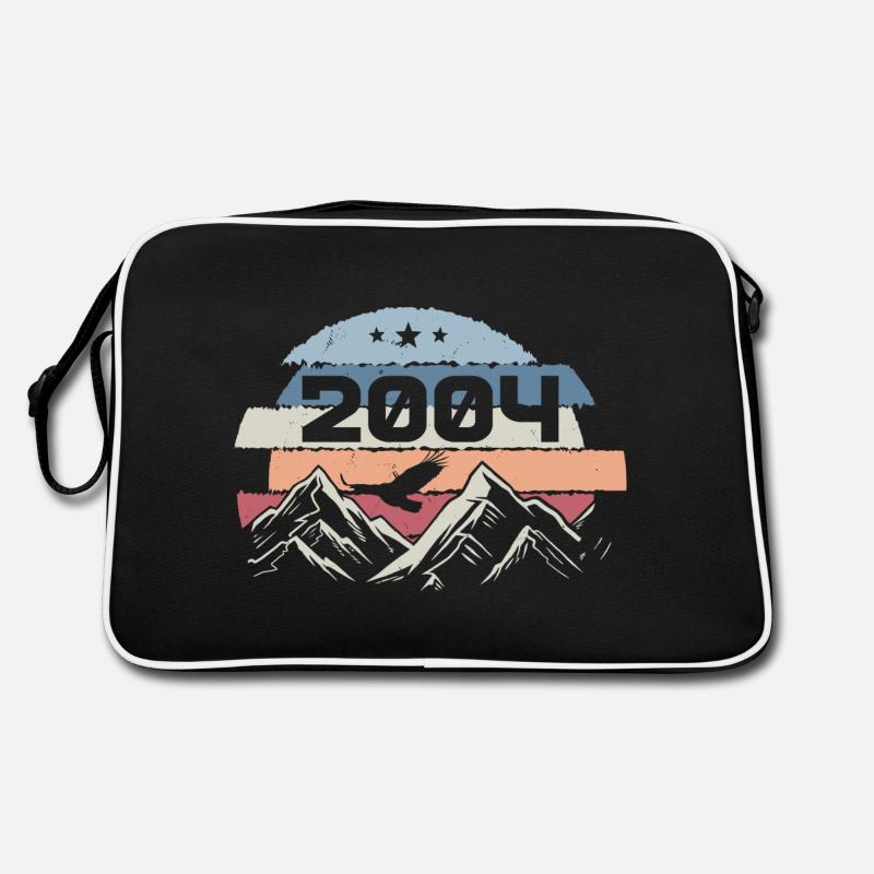 Original 2004 Millésime 2004 Anniversaire 2004 Sac Retro