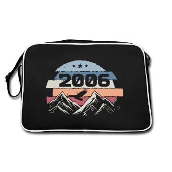 Original 2006 Millésime 2006 Anniversaire 2006 - Sac Retro - noir/blanc - Dos