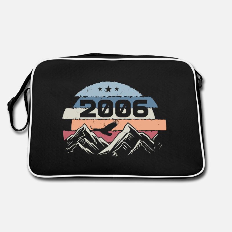 Original 2006 Millésime 2006 Anniversaire 2006 Sac Retro