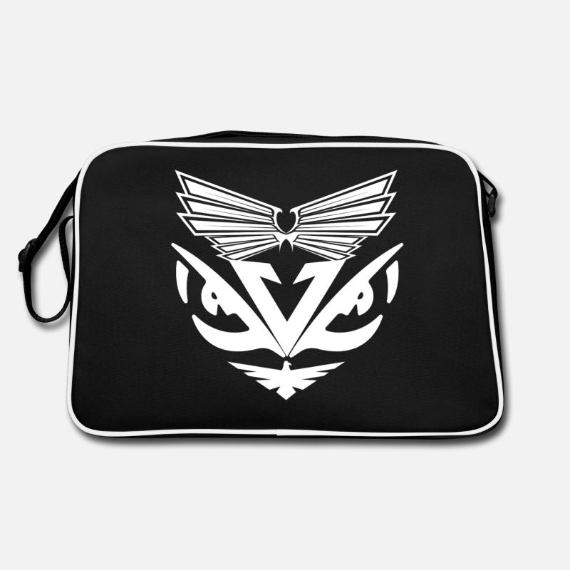 Abstrait Aigles Blanc Sac Retro