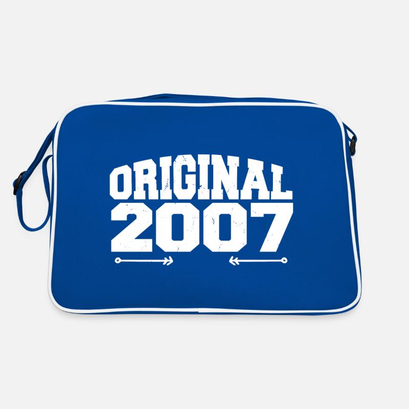 Original 2007 | Geburtstagsgeschenk 2007 Retro Tasche