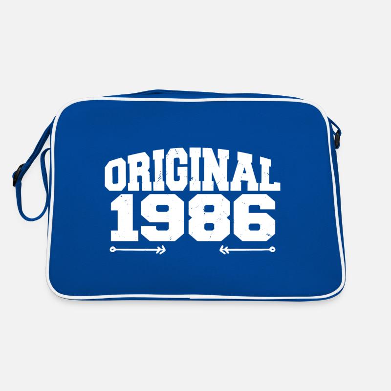 Original 1986 | Geburtstagsgeschenk 1986 Retro Tasche