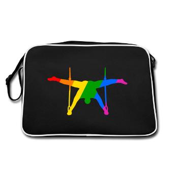 La lutte dans la variété - Sac Retro - noir/blanc - Dos