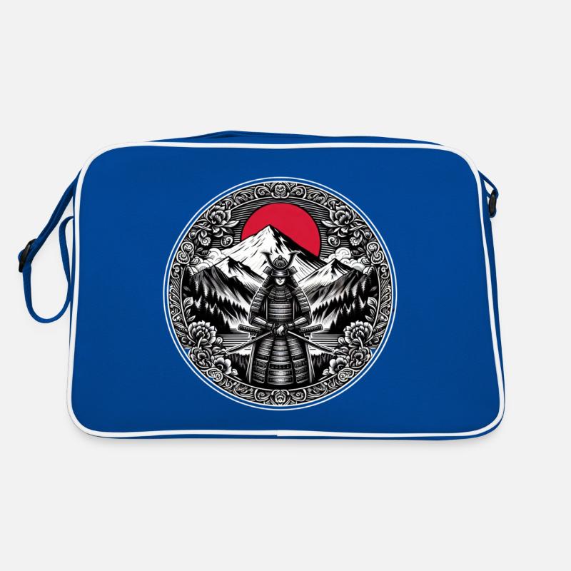 Japanese Samurai Warrior Retro Bag