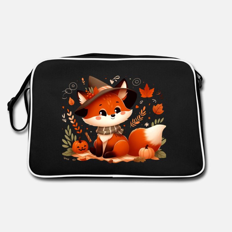 Fuchs Herbst 6 Retro Tasche