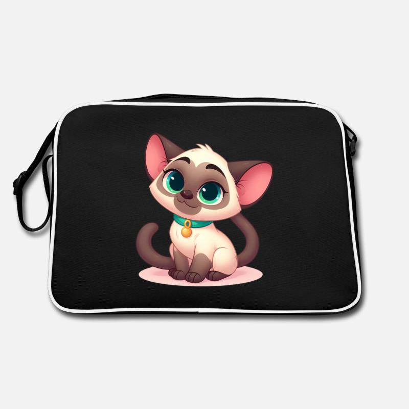 Siamesisch 11 Retro Tasche
