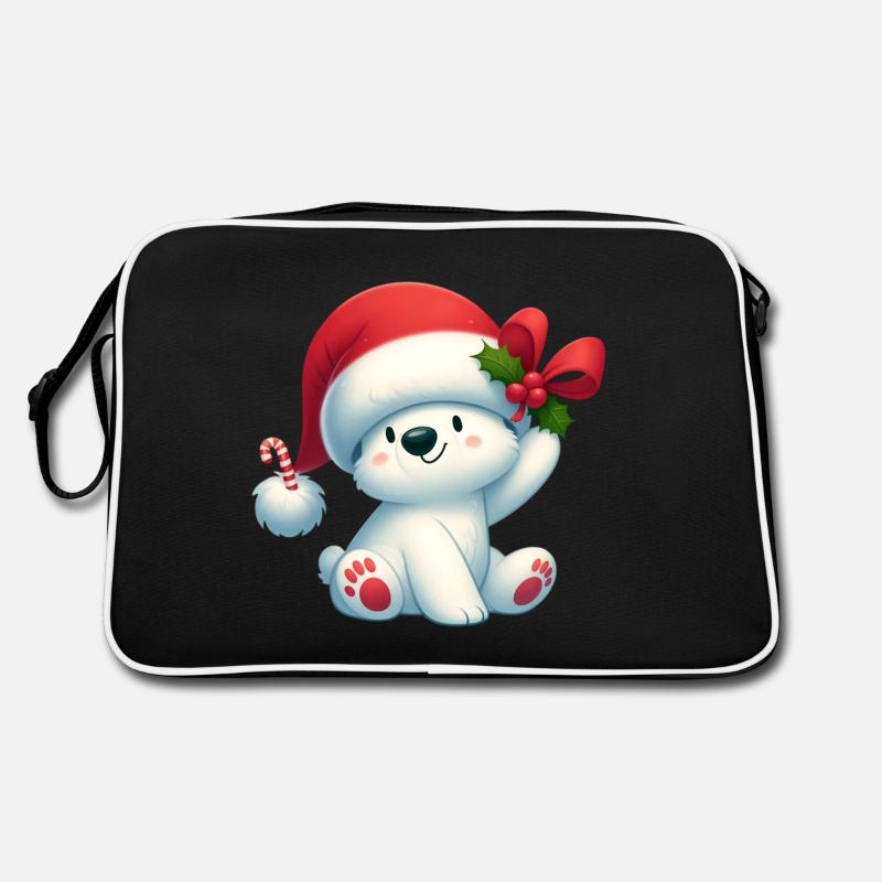 Eisbär 1 Retro Tasche