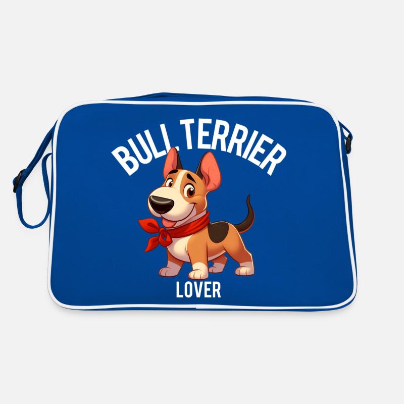 Bull Terrier Lover Retro Bag