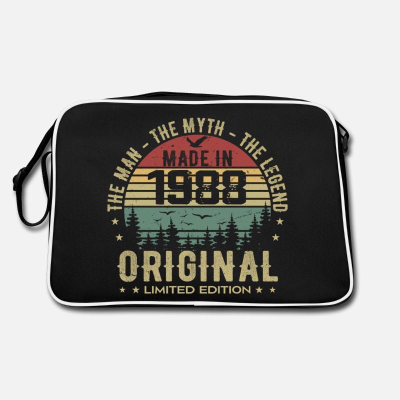 Original 1988 Retro 1988 Geburtstagsgeschenk 1988 Retro Tasche