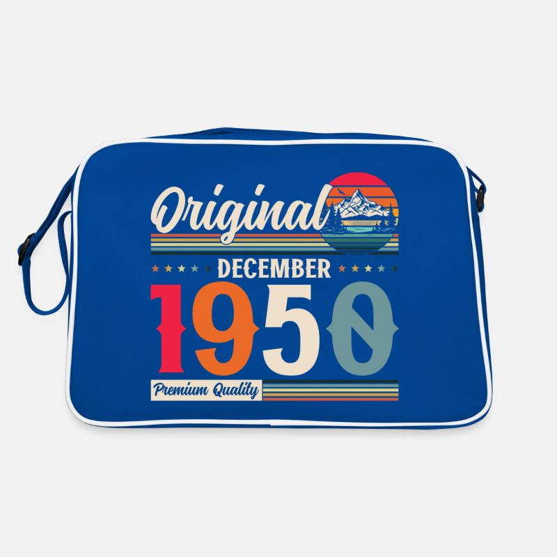 75th Birthday Original December 1950 Volume 50 Retro Bag
