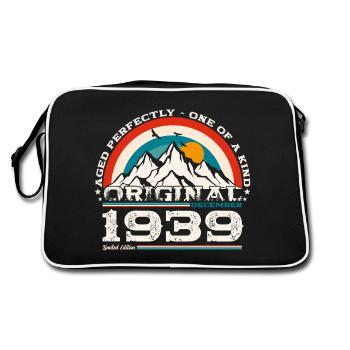 85th Birthday Original December 1939 Volume 39 - Retro Bag - black/white - Back