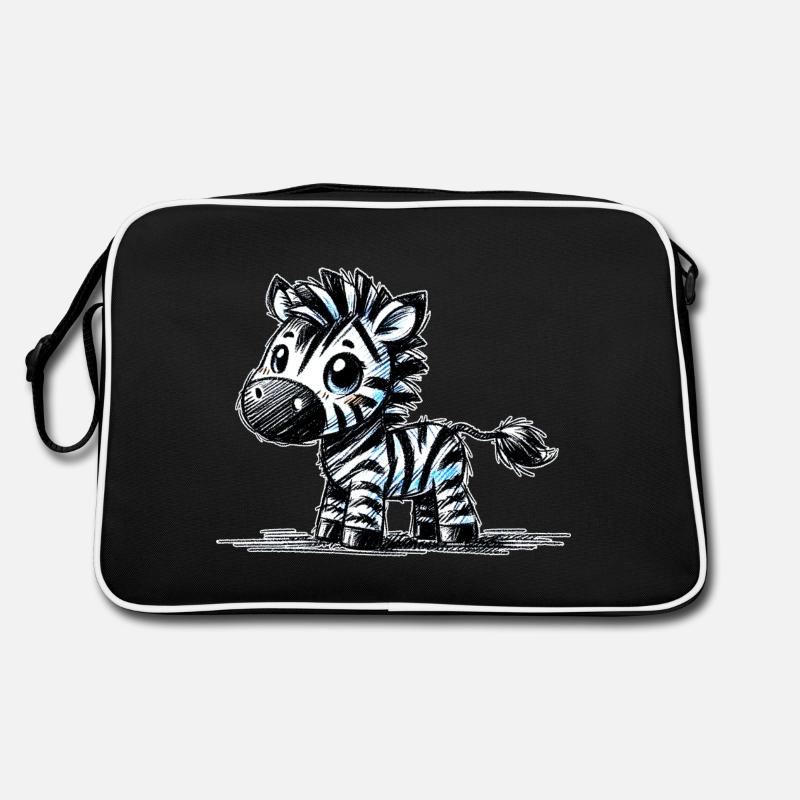 Zebra Retro Bag