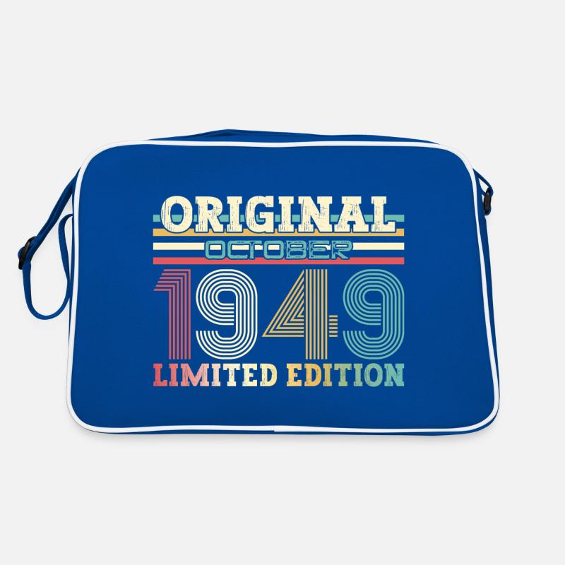 75th Birthday Legend October 1949 Volume 49 Retro Bag