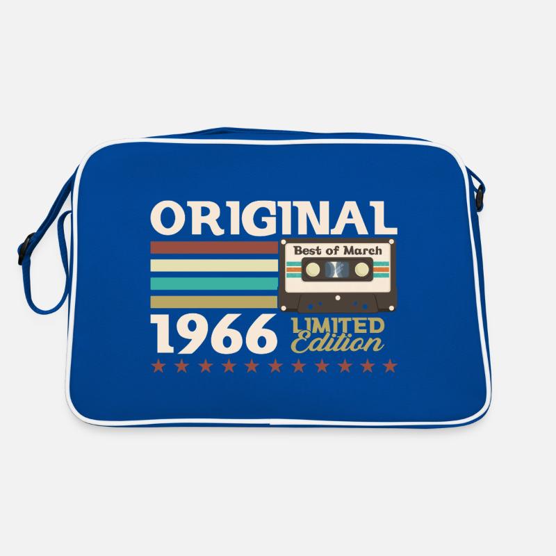 Cassette du 59e anniversaire février 1966 Sac Retro