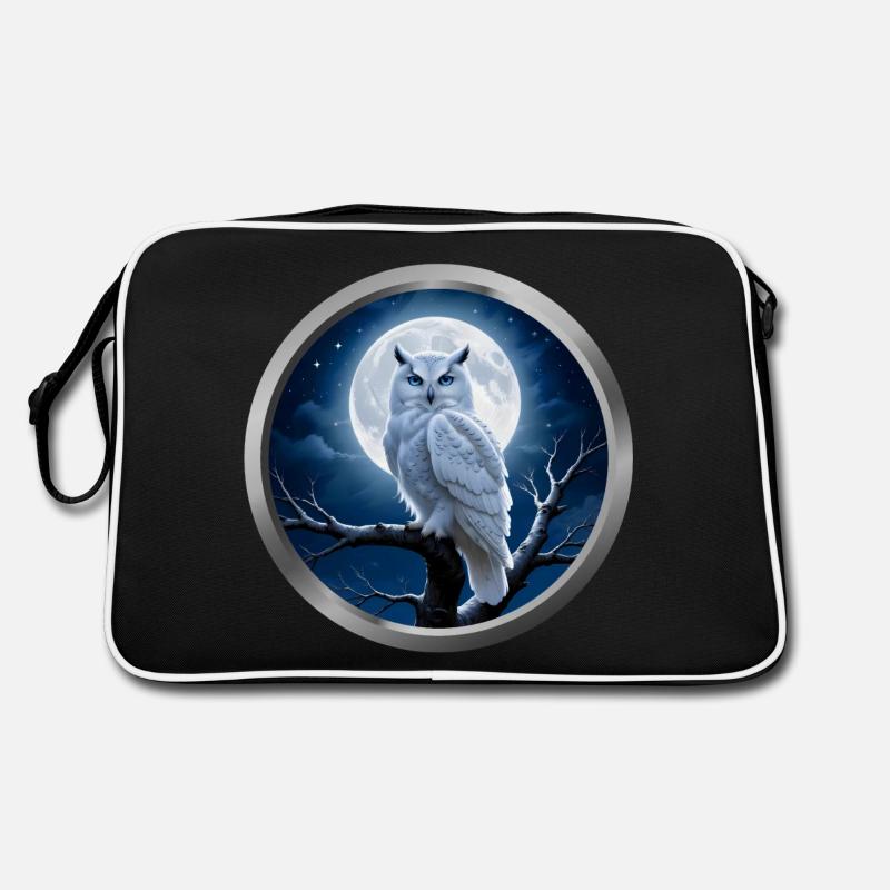 Owl Animal - 2 Retro Bag