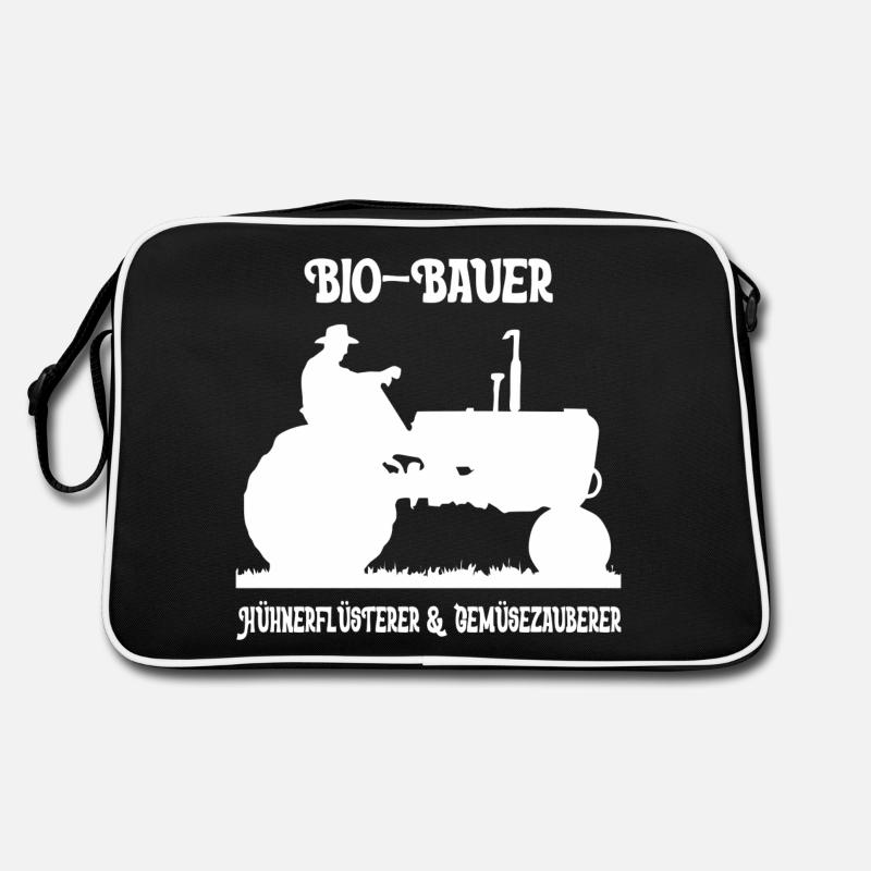 Biobauer Weihnachtsgeschenk Retro Tasche