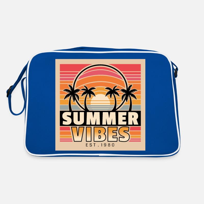 Summer Vibes mit Insel-Feeling als Geschenkidee Retro Tasche