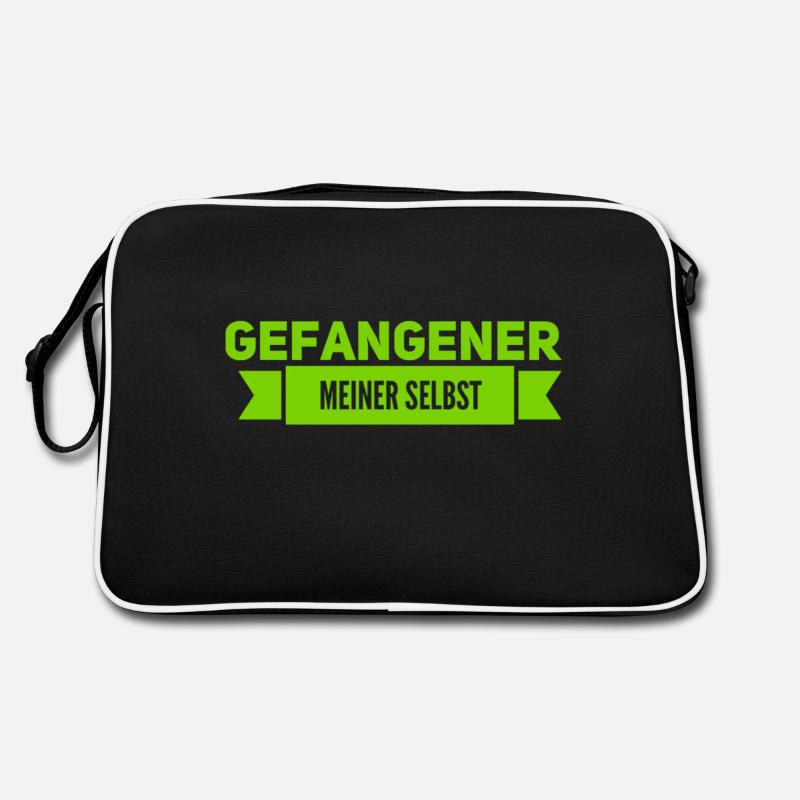 ich bin schüchtern Retro Tasche