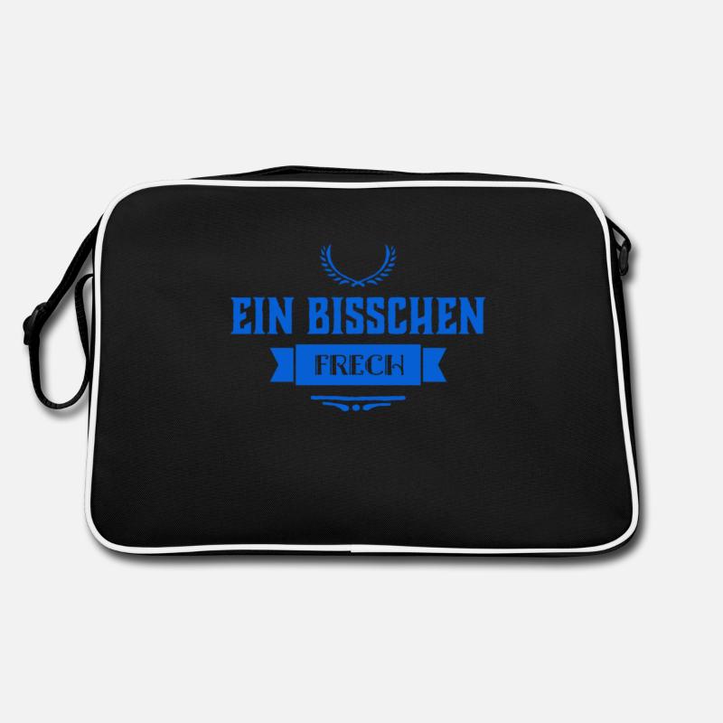 manchmal bin ich frech Retro Tasche