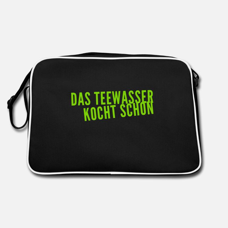 Bock auf Tee? Retro Tasche