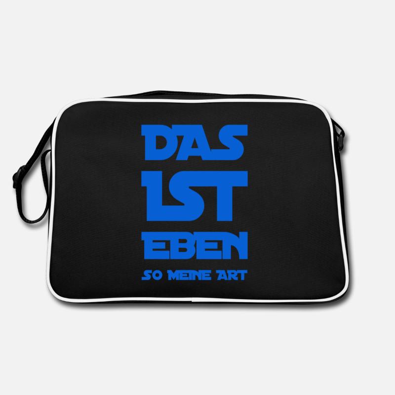 ich bin einzigartig Retro Tasche