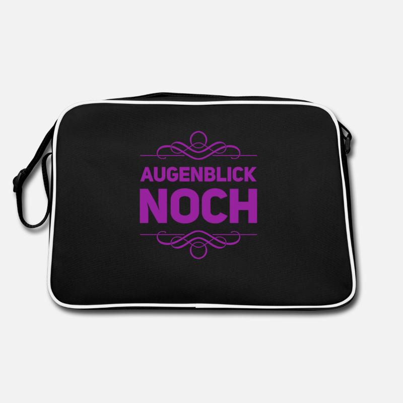 einen Augenblick noch Retro Tasche