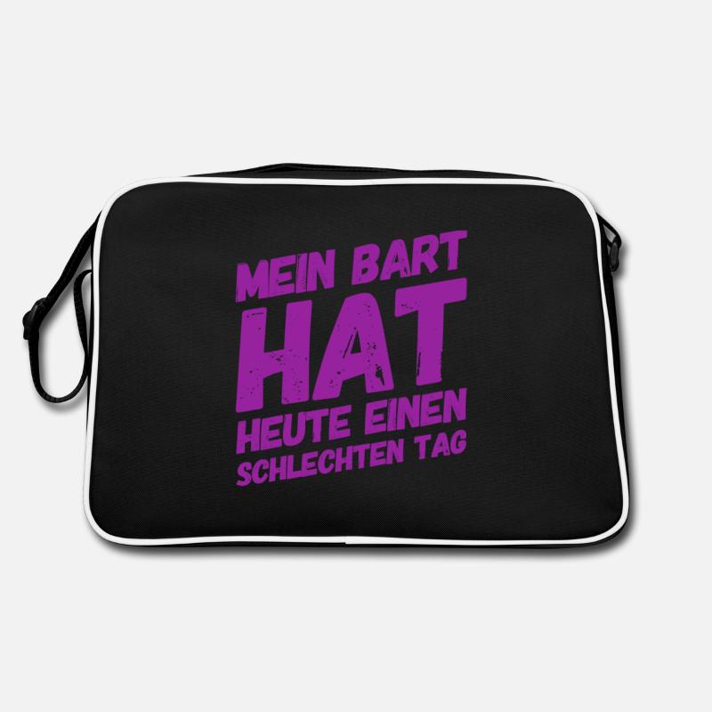 wilder Bart Retro Tasche