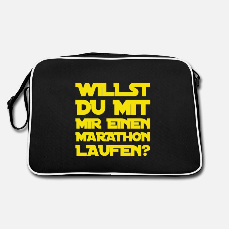 Bock auf einen Marathon? Retro Tasche