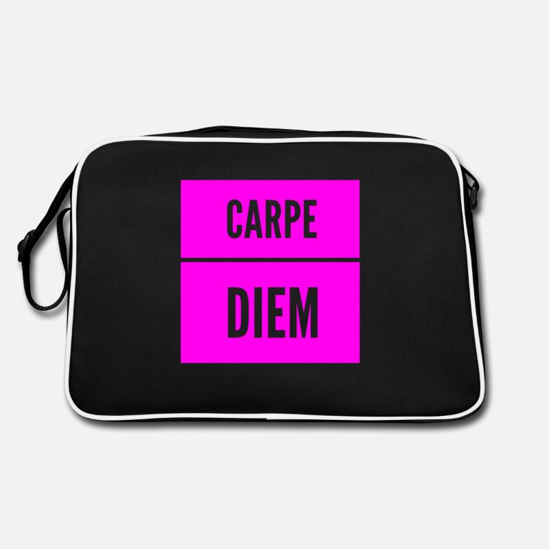 der Tag ist wunderbar Retro Tasche
