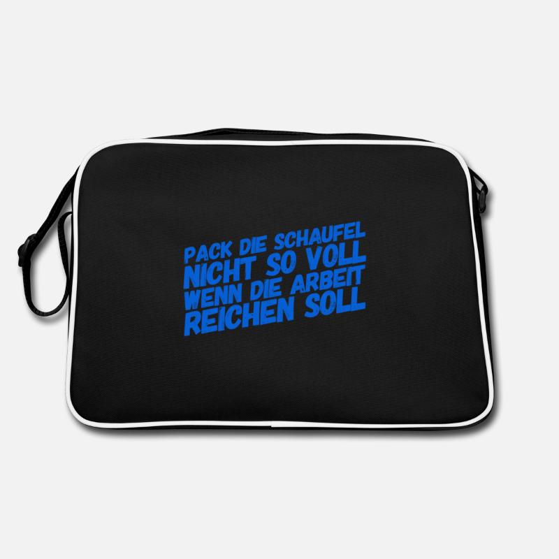 otherwise there is no work Retro Bag