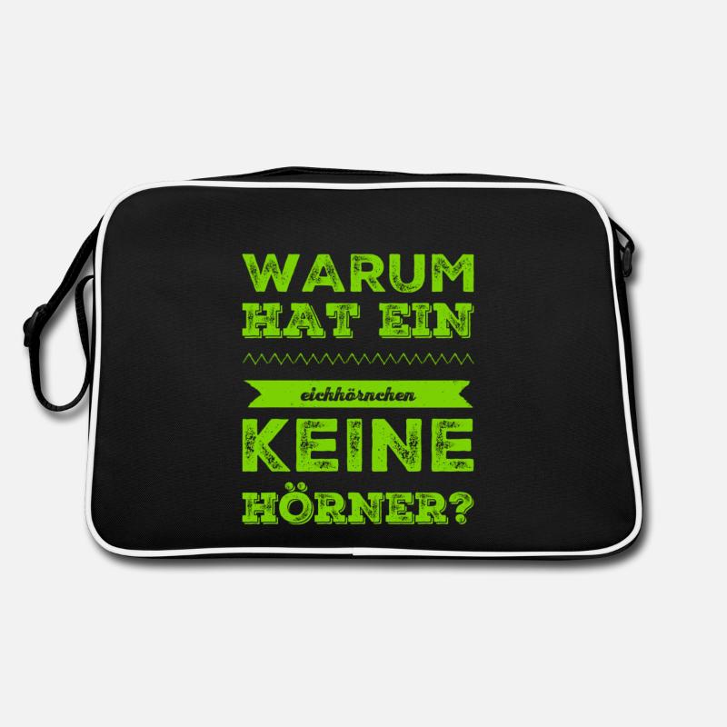 Eichhörnchen Retro Tasche