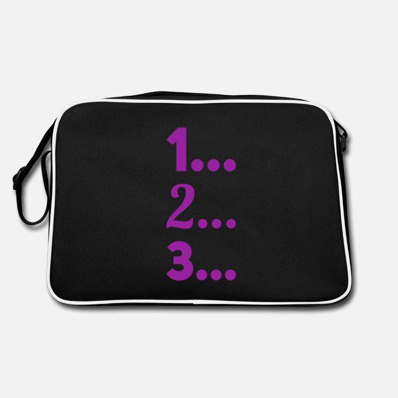 the clock is ticking Retro Bag