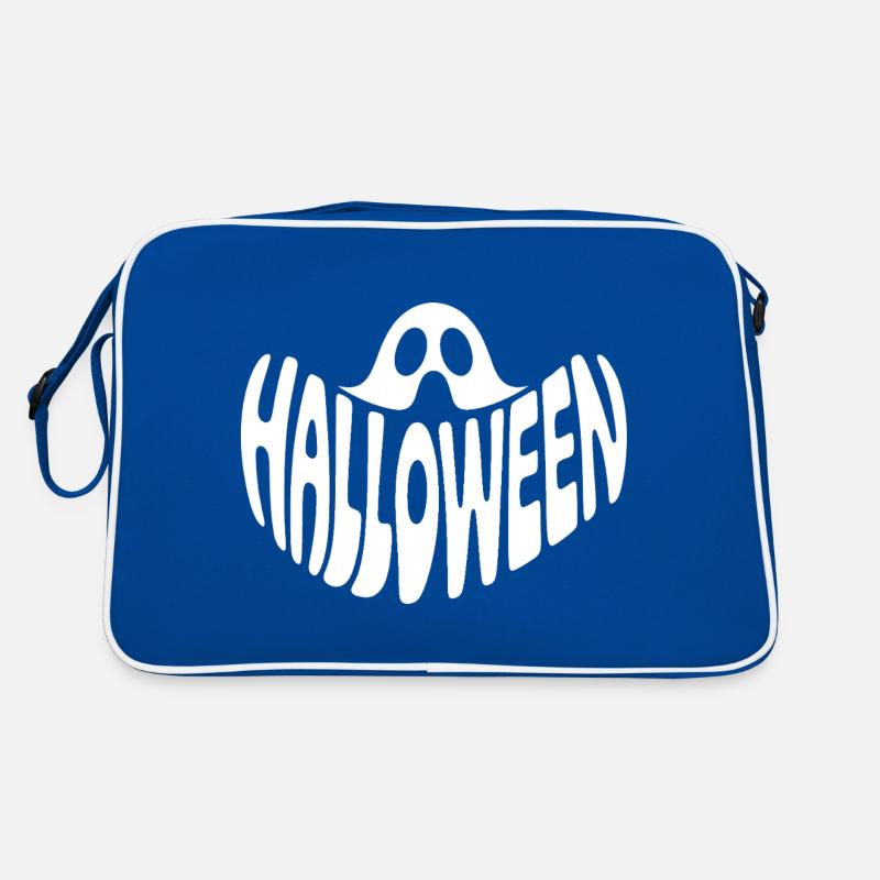 Ghost - Logo d’Halloween cool Sac Retro