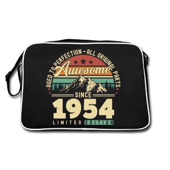 Great since 1954 - Retro Bag - black/white - Back