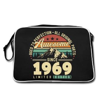 Great since 1969 - Retro Bag - black/white - Back