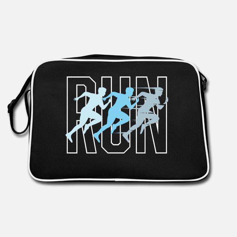 Running Runner Jogging Runner Gift Retro Bag