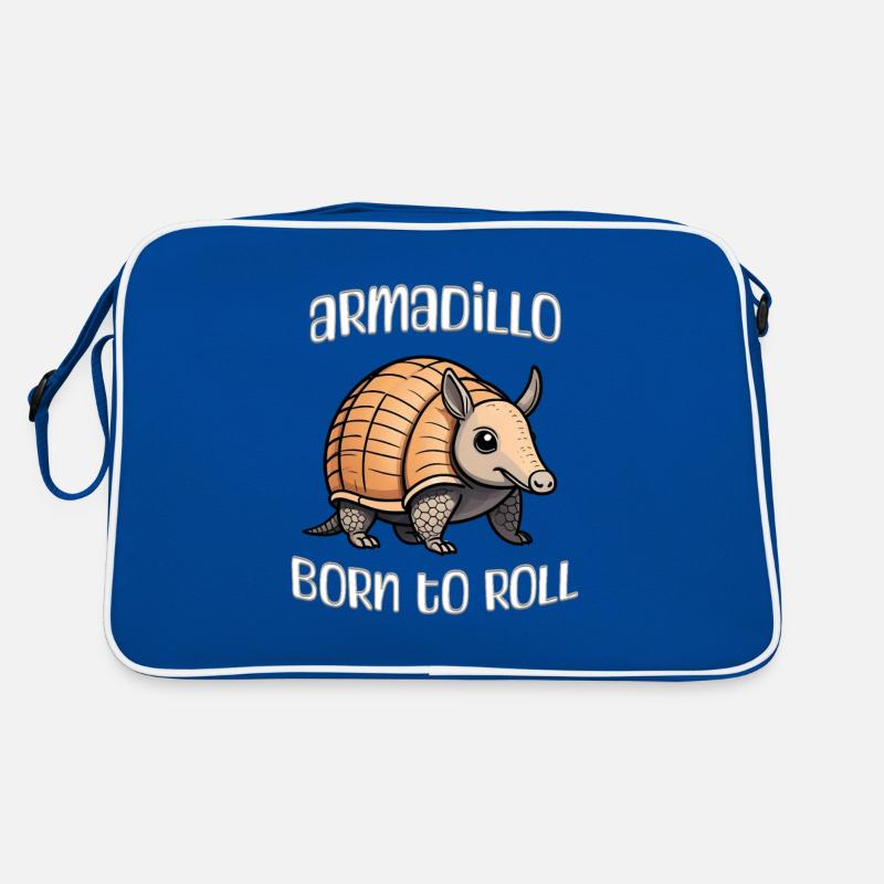 Armadillo born to roll Retro Bag