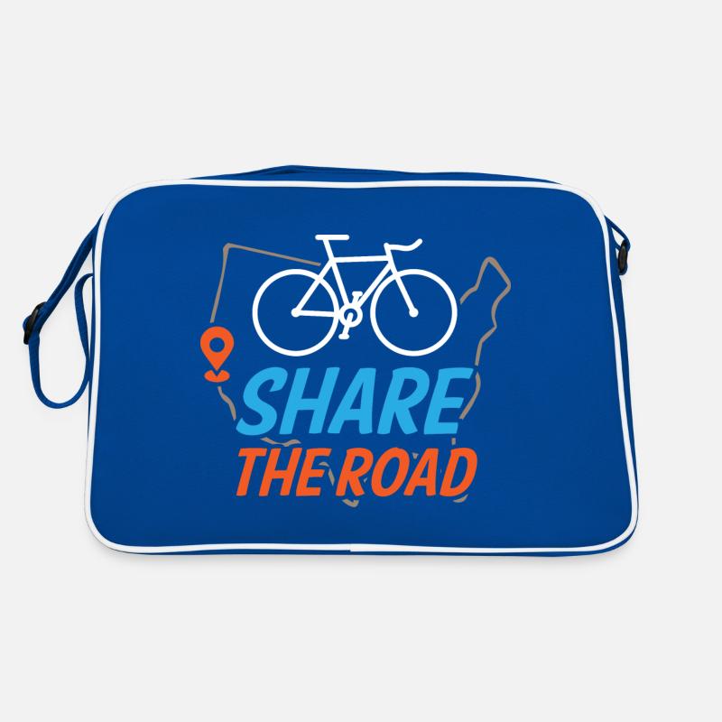 Share The Road Retro Tasche