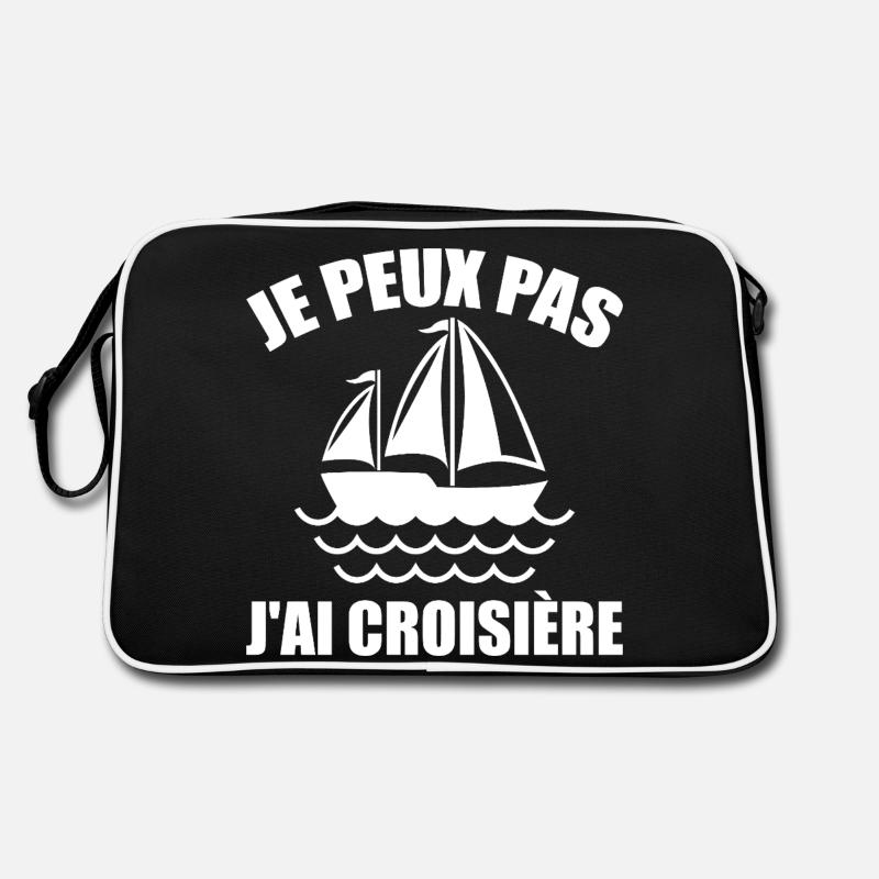 Ich kann nicht, ich bin gekreuzt Retro Tasche