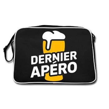 Dernier apéro – EVG - Sac Retro - noir/blanc - Dos