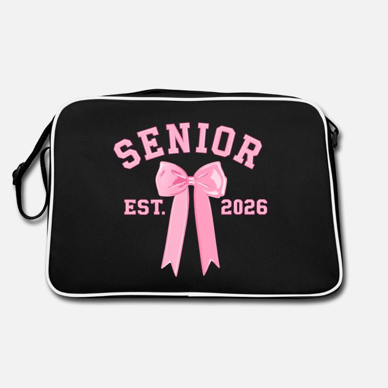 Senior 2026 avec ruban rose Sac Retro
