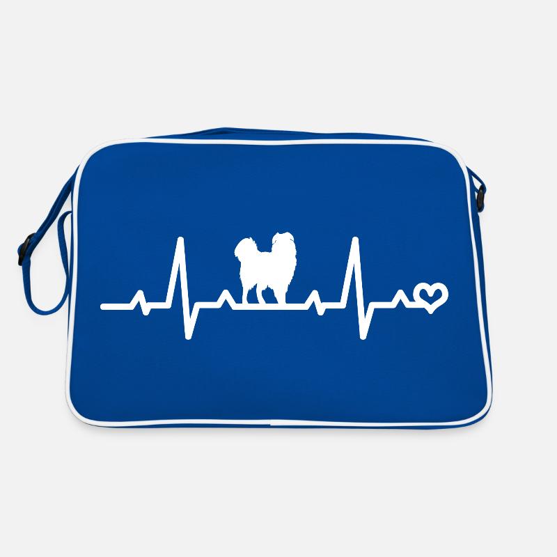 Australien Shepherd Herzfrequenz Herzschlag EKG Retro Tasche