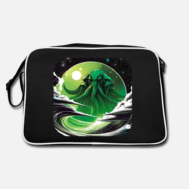 Monstre immortel de Cthulhu dans l’espace Sac Retro