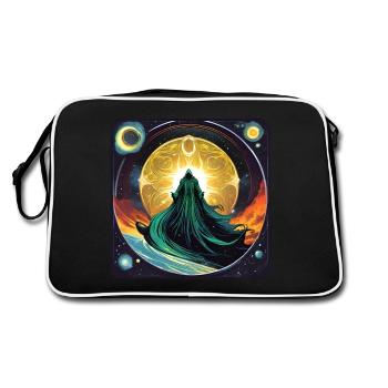 Dieu mystique dans l’univers - Sac Retro - noir/blanc - Dos